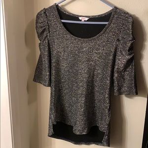 Candie’s Glitter Party Top